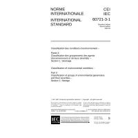 IEC 60721-3-1 Ed. 2.0 b:1997