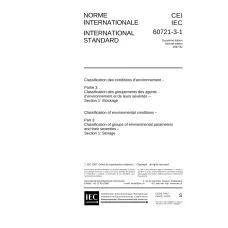 IEC 60721-3-1 Ed. 2.0 b:1997