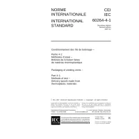 IEC 60264-4-1 Ed. 2.0 b:1997