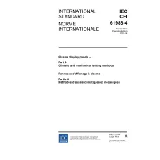 IEC 61988-4 Ed. 1.0 b:2007 IEC 61988-4 Ed. 1.0 b:2007