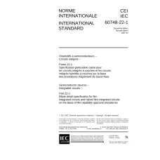 IEC 60748-22-1 Ed. 2.0 b:1997 IEC 60748-22-1 Ed. 2.0 b:1997