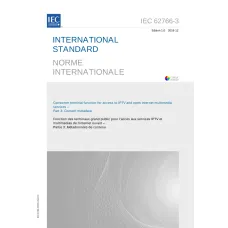 IEC 62766-3 Ed. 1.0 b:2016 IEC 62766-3 Ed. 1.0 b:2016