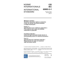 IEC 60893-3-1 Ed. 2.0 b:2003 IEC 60893-3-1 Ed. 2.0 b:2003