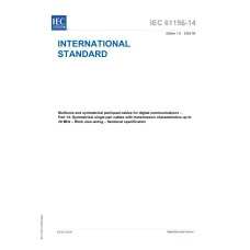 IEC 61156-14 Ed. 1.0 en:2025