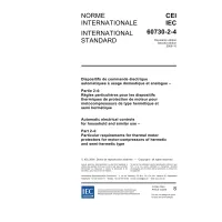 IEC 60730-2-4 Ed. 2.0 b:2006