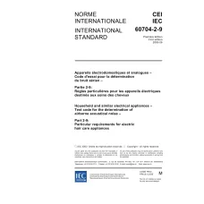 IEC 60704-2-9 Ed. 1.0 b:2003 IEC 60704-2-9 Ed. 1.0 b:2003