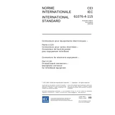 IEC 61076-4-115 Ed. 1.0 b:2003 IEC 61076-4-115 Ed. 1.0 b:2003