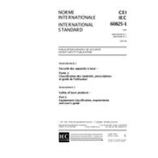 IEC 60825-1 Amd.1 Ed. 1.0 b:1997 IEC 60825-1 Amd.1 Ed. 1.0 b:1997