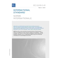IEC 61249-2-43 Ed. 1.0 b:2016