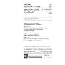 IEC 61558-2-15 Ed. 1.0 b:1999