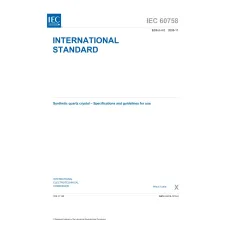 IEC 60758 Ed. 4.0 en:2008 IEC 60758 Ed. 4.0 en:2008