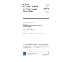 IEC 60079-6 Ed. 3.0 b:2007