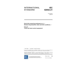 IEC 62052-21 Ed. 1.0 en:2004 IEC 62052-21 Ed. 1.0 en:2004