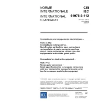 IEC 61076-3-112 Ed. 1.0 b:2006 IEC 61076-3-112 Ed. 1.0 b:2006