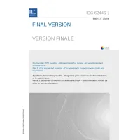 IEC 62446-1 Ed. 1.1 b:2018