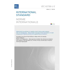 IEC 62788-1-5 Ed. 1.0 b:2016 IEC 62788-1-5 Ed. 1.0 b:2016