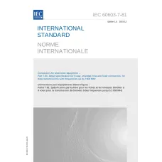 IEC 60603-7-81 Ed. 1.0 b:2015 IEC 60603-7-81 Ed. 1.0 b:2015