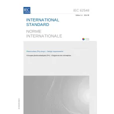 IEC 62548 Ed. 1.0 b:2016 IEC 62548 Ed. 1.0 b:2016