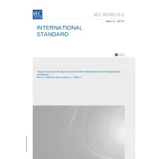 IEC 62481-6-1 Ed. 1.0 en:2017 IEC 62481-6-1 Ed. 1.0 en:2017