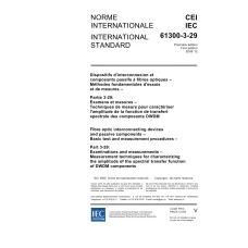 IEC 61300-3-29 Ed. 1.0 b:2005 IEC 61300-3-29 Ed. 1.0 b:2005