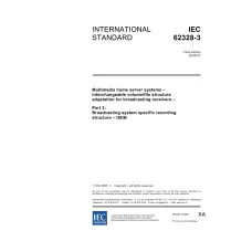 IEC 62328-3 Ed. 1.0 en:2005