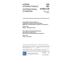 IEC 61300-2-26 Ed. 2.0 b:2006