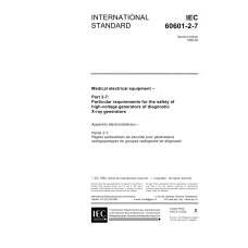 IEC 60601-2-7 Ed. 2.0 en:1998 IEC 60601-2-7 Ed. 2.0 en:1998
