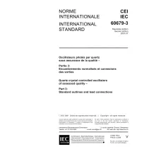 IEC 60679-3 Ed. 2.0 b:2001 IEC 60679-3 Ed. 2.0 b:2001