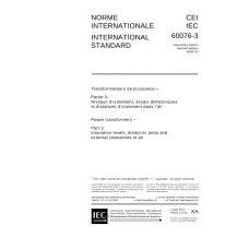 IEC 60076-3 Ed. 2.0 b:2000 IEC 60076-3 Ed. 2.0 b:2000