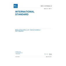 IEC 61892-3 Ed. 2.0 en:2007 IEC 61892-3 Ed. 2.0 en:2007