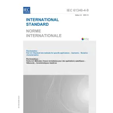 IEC 61340-4-9 Ed. 3.0 b:2024