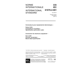 IEC 61076-2-001 Ed. 1.0 b:2001 IEC 61076-2-001 Ed. 1.0 b:2001