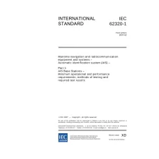 IEC 62320-1 Ed. 1.0 en:2007 IEC 62320-1 Ed. 1.0 en:2007