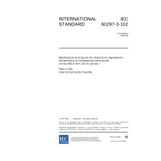 IEC 60297-3-102 Ed. 1.0 en:2004 IEC 60297-3-102 Ed. 1.0 en:2004