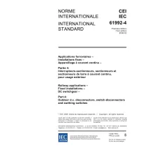 IEC 61992-4 Ed. 1.0 b:2006 IEC 61992-4 Ed. 1.0 b:2006
