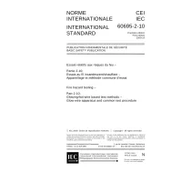 IEC 60695-2-10 Ed. 1.0 b:2000