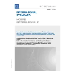 IEC 61076-8-101 Ed. 1.0 b:2020 IEC 61076-8-101 Ed. 1.0 b:2020