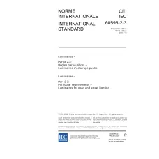 IEC 60598-2-3 Ed. 3.0 b:2002 IEC 60598-2-3 Ed. 3.0 b:2002
