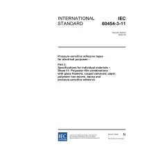 IEC 60454-3-11 Ed. 2.0 en:2007 IEC 60454-3-11 Ed. 2.0 en:2007