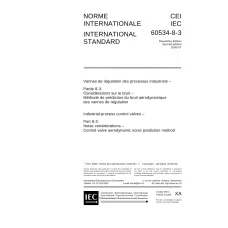 IEC 60534-8-3 Ed. 2.0 b:2000 IEC 60534-8-3 Ed. 2.0 b:2000
