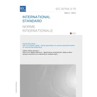 IEC 60794-3-70 Ed. 1.0 b:2016