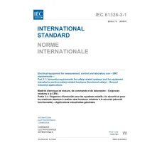 IEC 61326-3-1 Ed. 1.0 b:2008