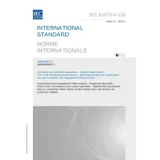 IEC 61076-4-116 Amd.1 Ed. 1.0 b:2015 IEC 61076-4-116 Amd.1 Ed. 1.0 b:2015