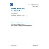IEC 60300-3-10 Ed. 2.0 b:2025
