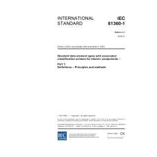 IEC 61360-1 Ed. 2.1 en:2004 IEC 61360-1 Ed. 2.1 en:2004
