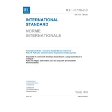 IEC 60730-2-9 Ed. 3.0 b:2008