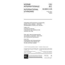 IEC 61300-3-25 Ed. 1.0 b:1997 IEC 61300-3-25 Ed. 1.0 b:1997
