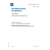 IEC 60730-2-11 Ed. 4.0 b:2025