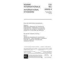 IEC 60605-4 Ed. 2.0 b:2001 IEC 60605-4 Ed. 2.0 b:2001
