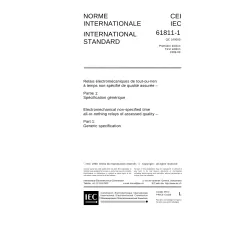IEC 61811-1 Ed. 1.0 b:1999 IEC 61811-1 Ed. 1.0 b:1999